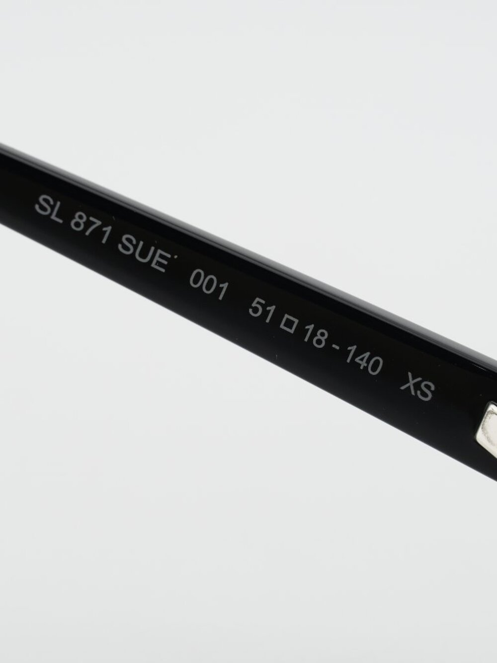 Saint Laurent SL871 SUE 001 Women Oval Sunglasses - Black - Picture 10 of 11